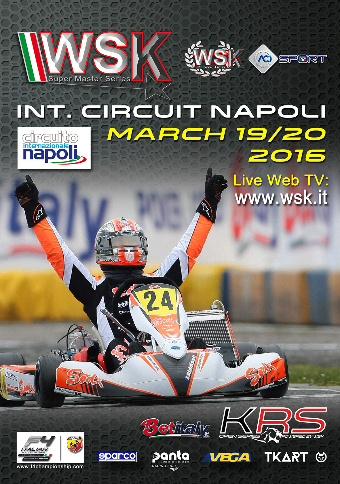 Plakat WSK SMS Napoli