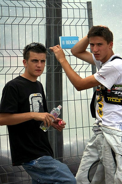 Karol Dąbski i Tomasz Krzemiński w 2009 roku. 