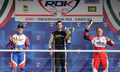 Rok Cup Italia podium Expert Rok